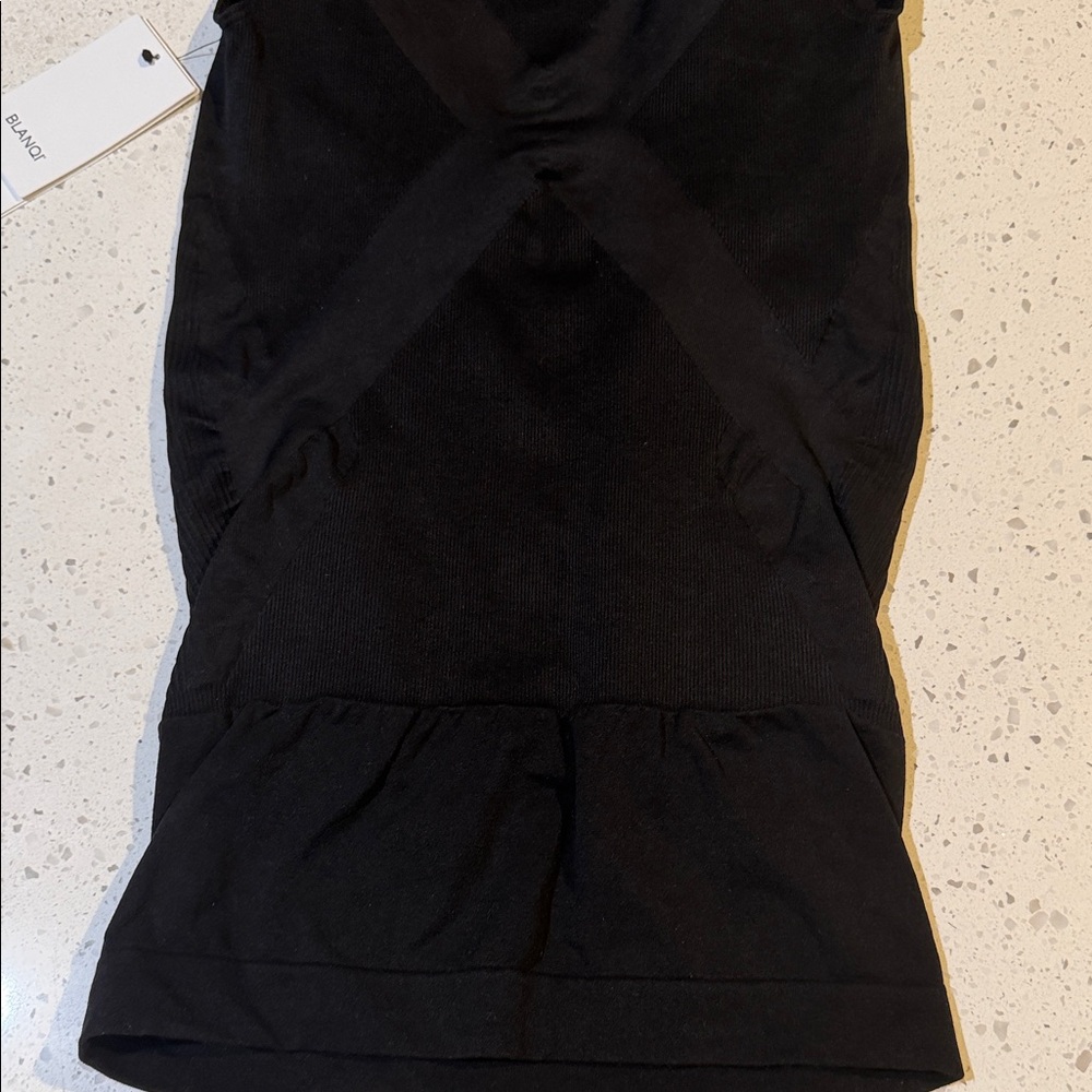 Blanqi Pull-down postpartum + nursing support tan… - image 5